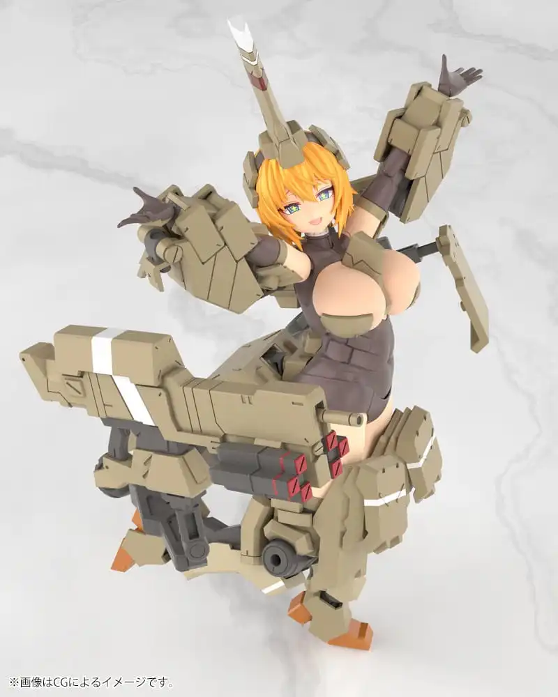 Frame Arms Girl PVC Plastic Modell Kit Kagutsuchi-Kou 20 cm